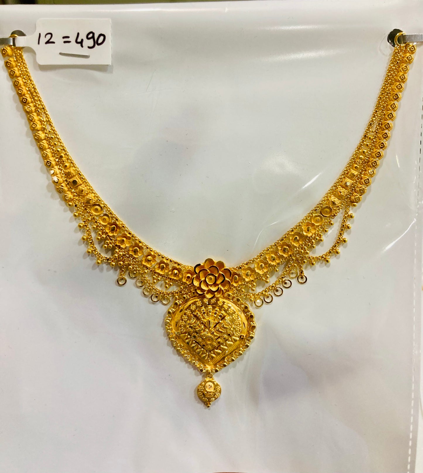 Short regular necklace 087