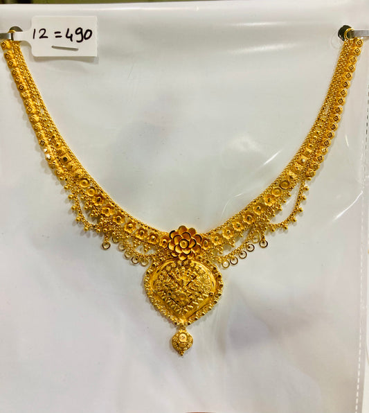 Short regular necklace 087