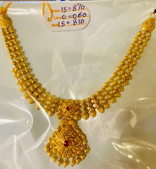 Short Temple Necklace 035