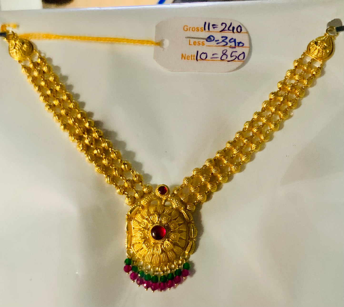 Short Temple Necklace 031