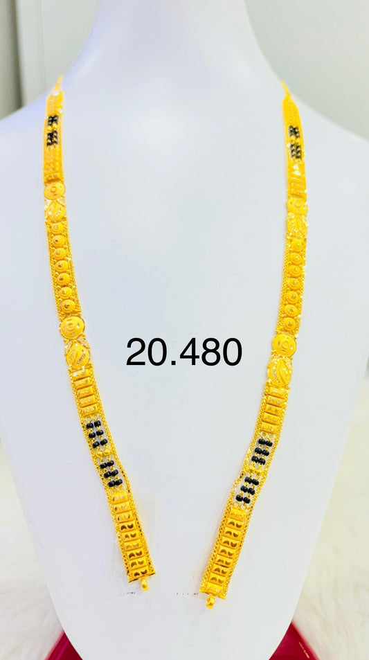 Long Patta mangalsutras 001