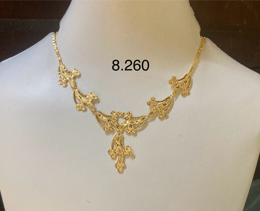 Short regular necklace 117