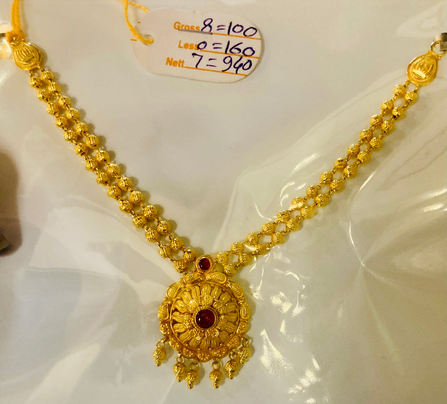 Short Temple Necklace 040