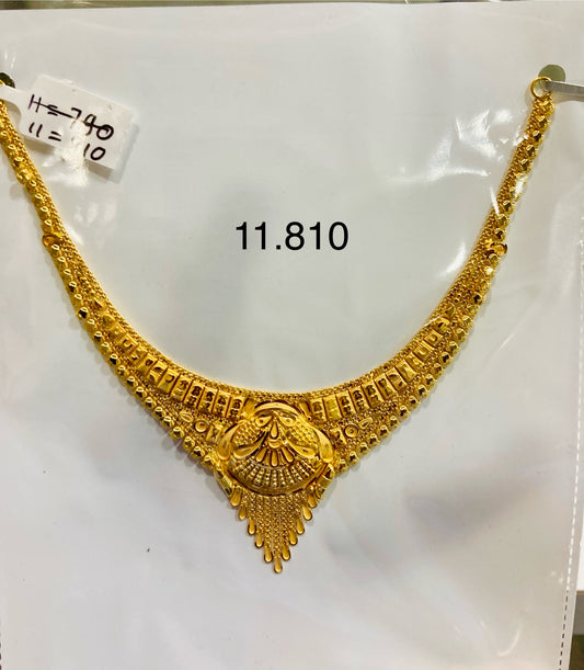 Short regular necklace 083