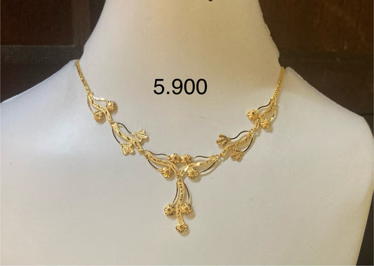 Short regular necklace 116