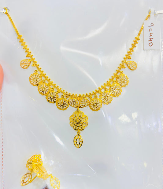 Short Turkish Necklace (with tops) 009