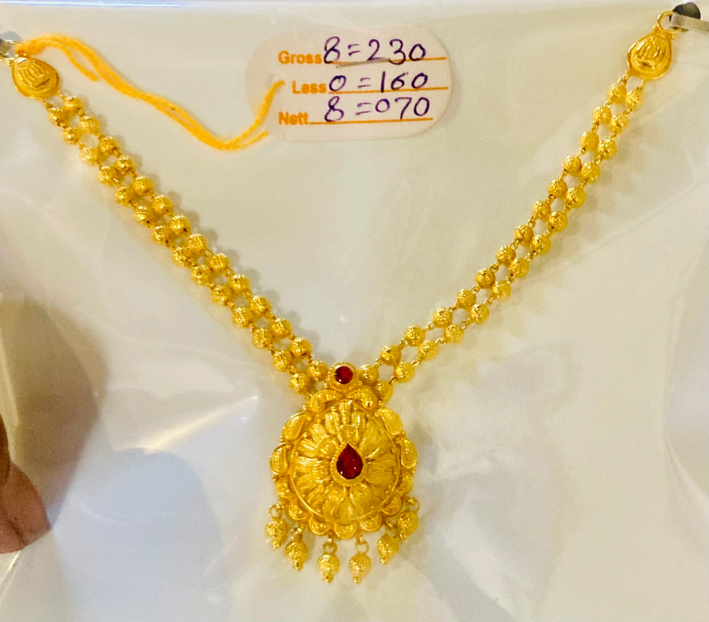 Short Temple Necklace 042