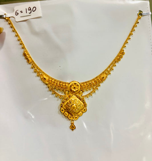 Short regular necklace 088