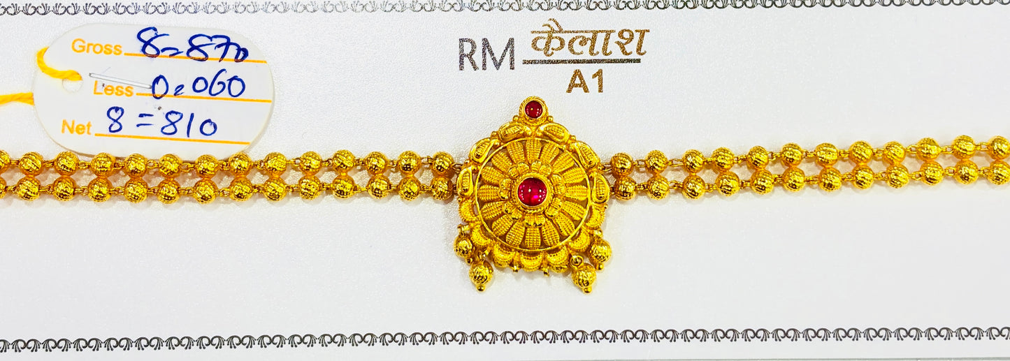 Short Temple Neckless 013