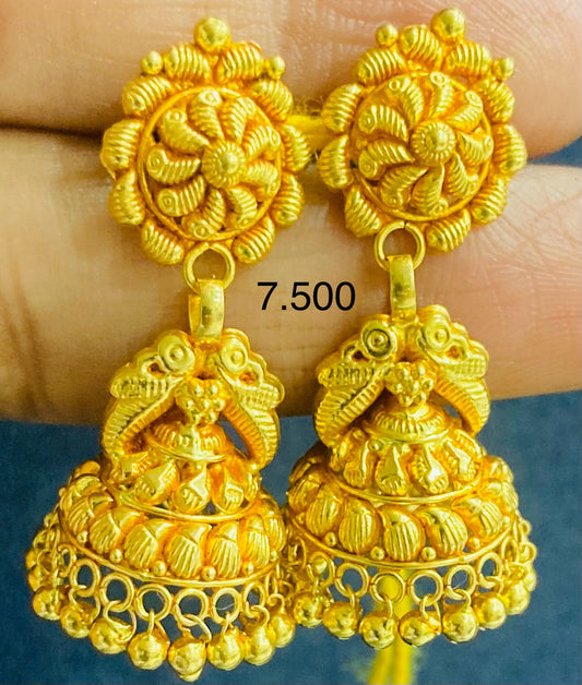 Temple Jhumka 029