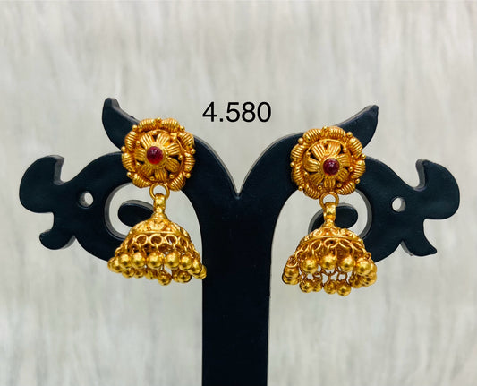 Temple Jhumka 018