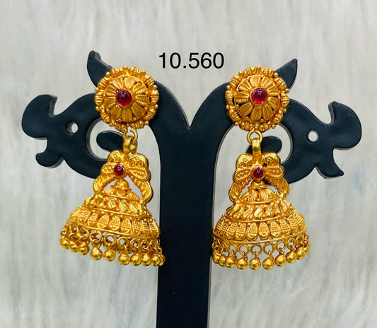 Temple Jhumka 015