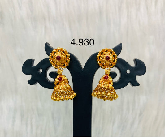 Temple Jhumka 026
