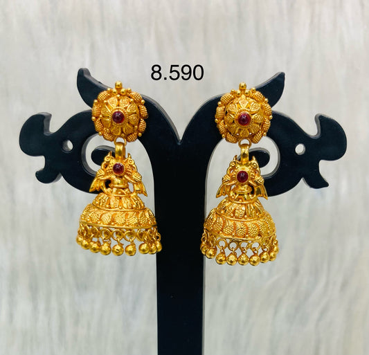 Temple Jhumka 013