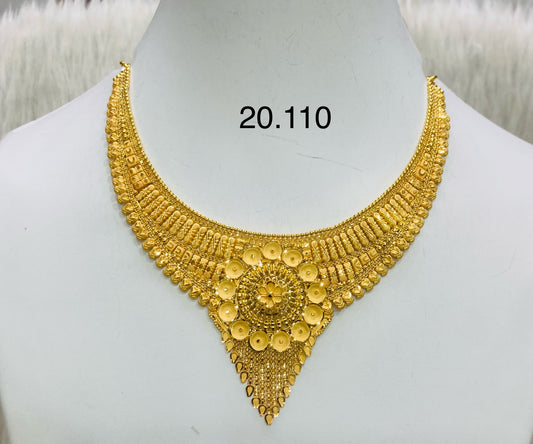 Short regular necklace 064
