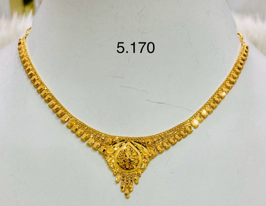 Short regular necklace 059