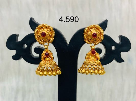 Temple Jhumka 020