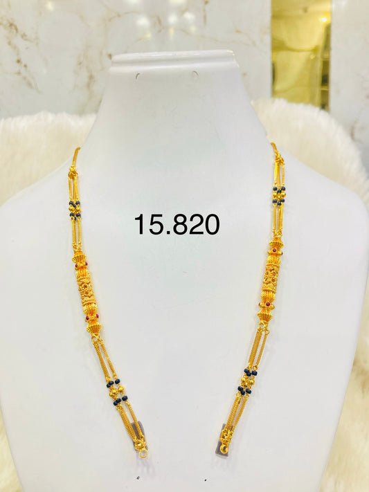 Temple Short Mangalsutra 006