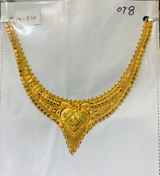 Short regular necklace 099