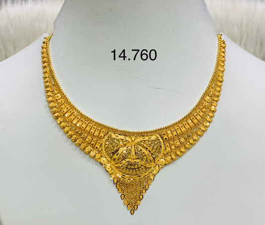 Short regular necklace 068