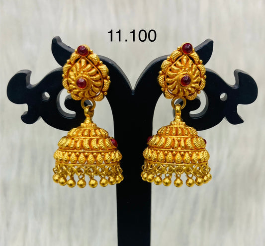 Temple Jhumka 028