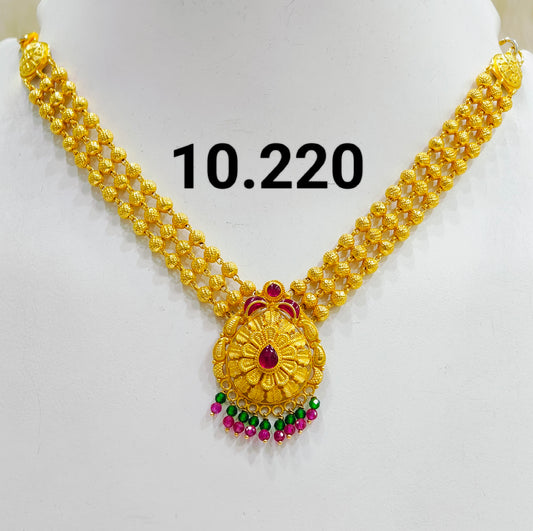 Temple short necklace 056