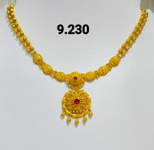 Temple short necklace 093
