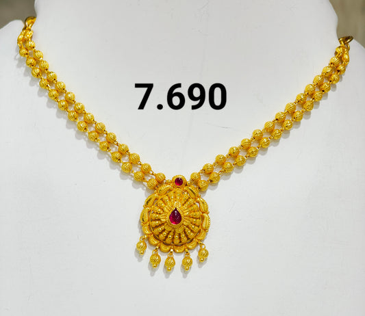 Temple short necklace 077