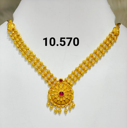 Temple short necklace 075