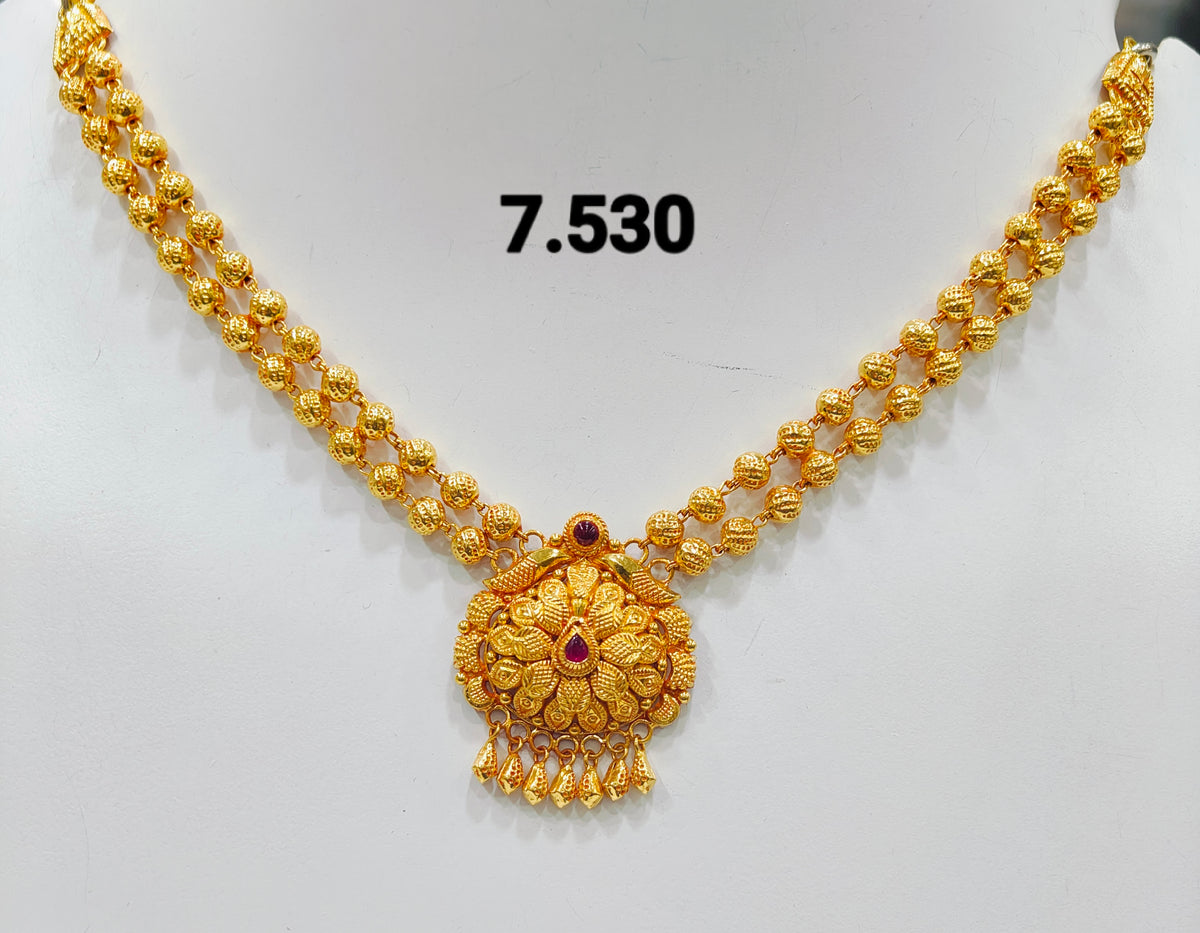 Temple short necklace 129