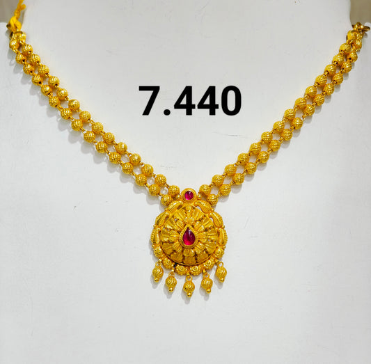 Temple short necklace 072
