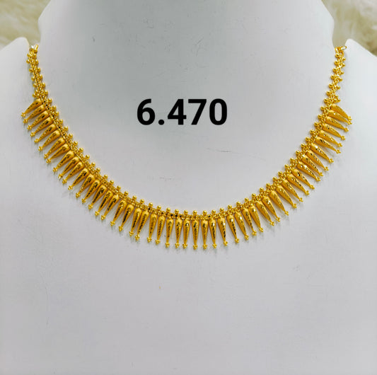 Short regular necklace 217
