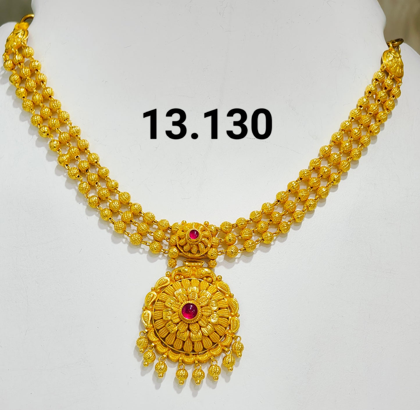 Temple short necklace 089