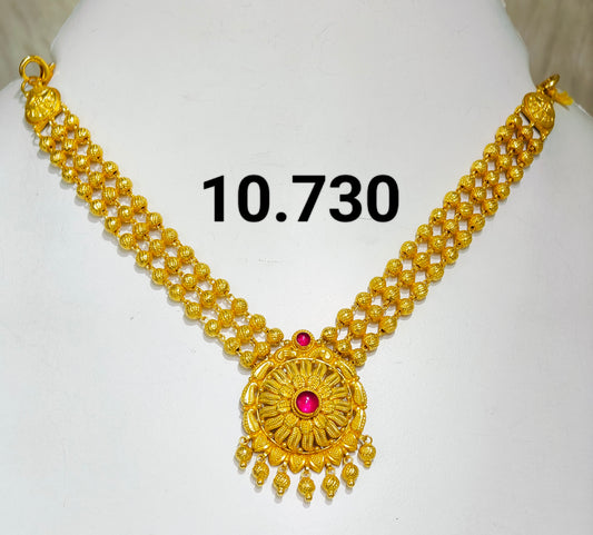 Temple short necklace 066