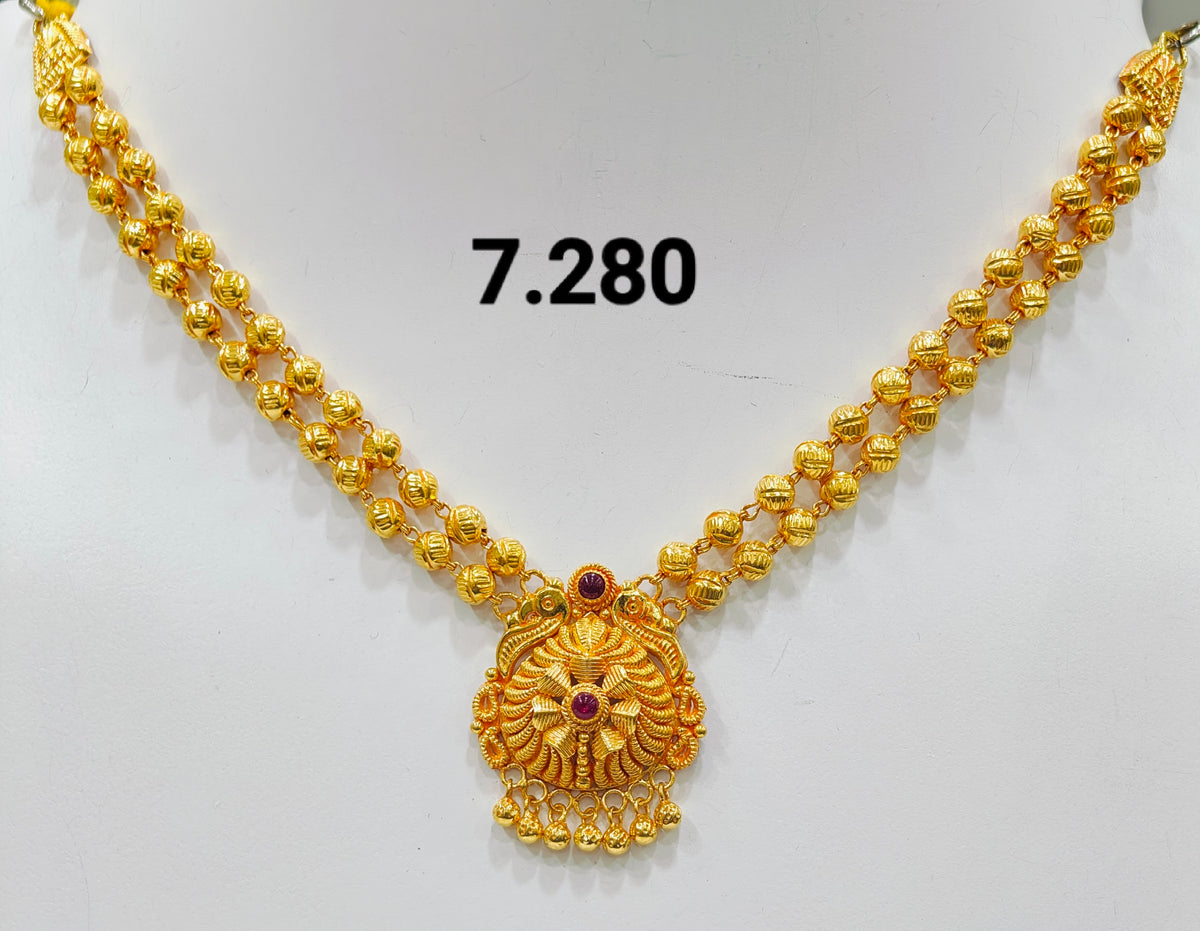 Temple short necklace 123