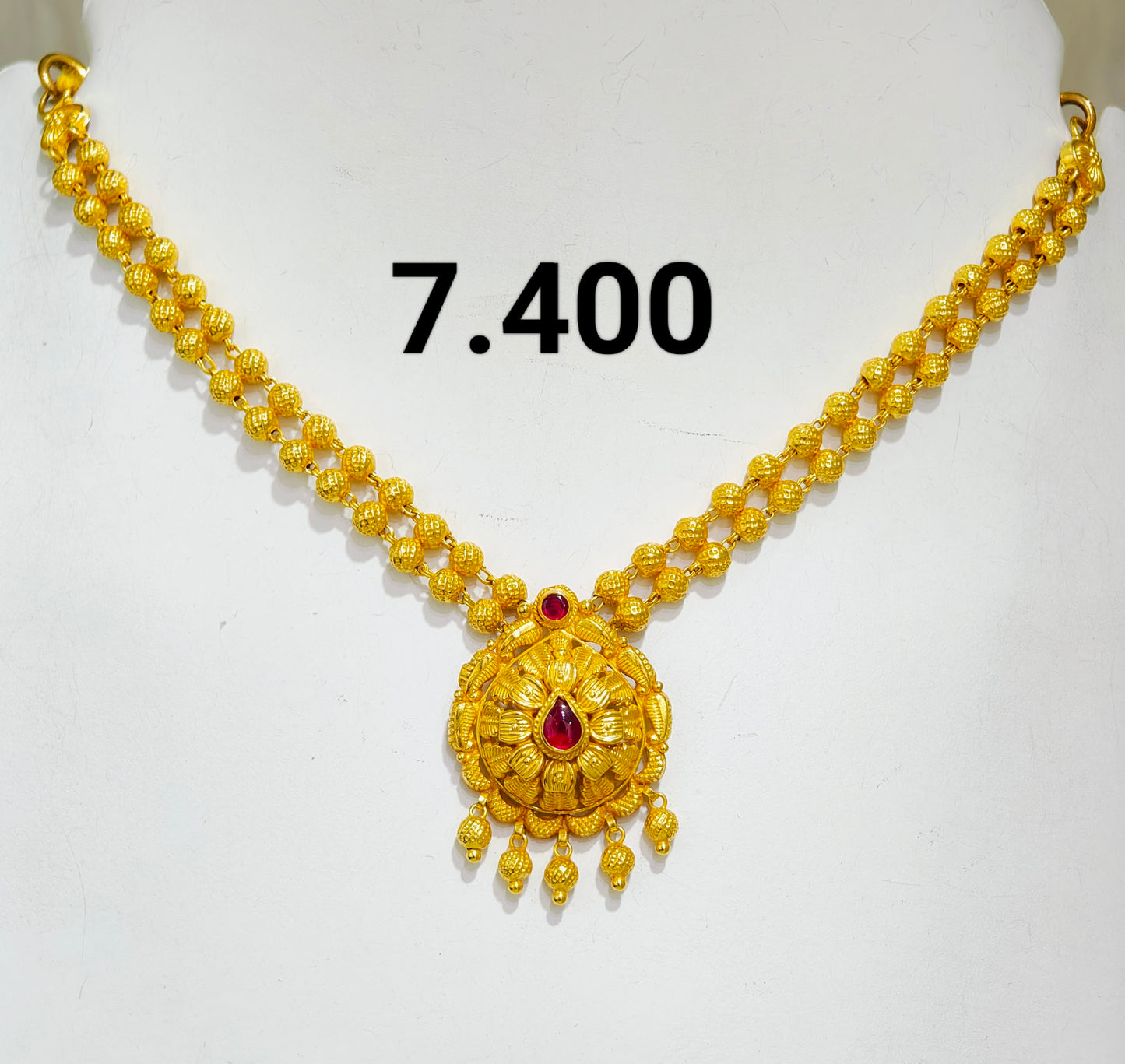 Temple short necklace 068