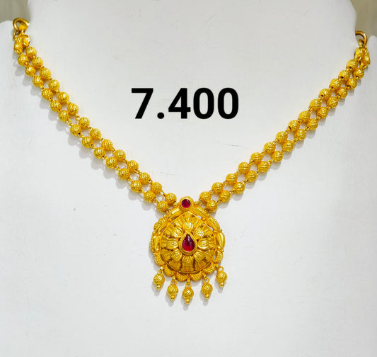 Temple short necklace 068