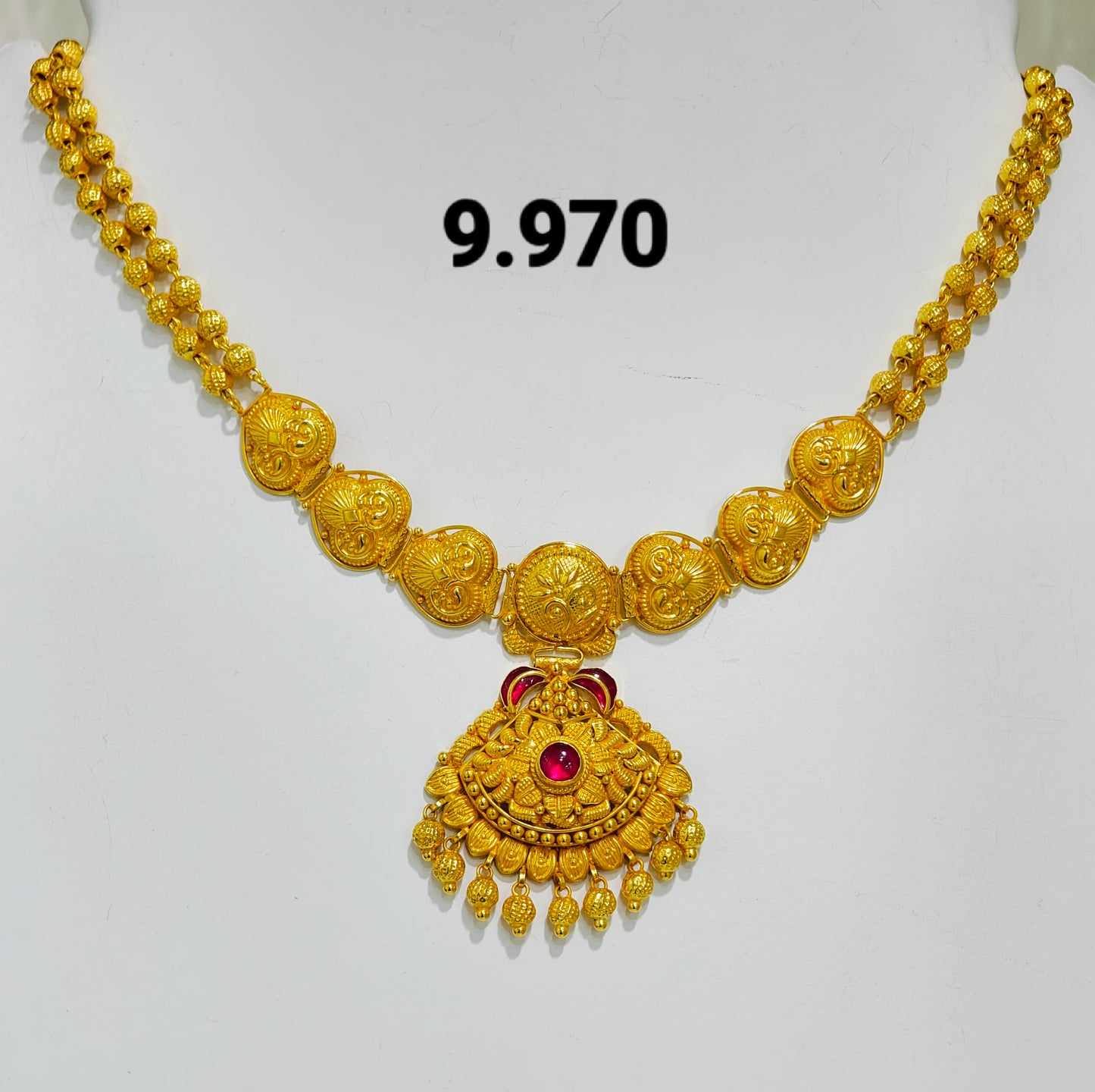 Temple short necklace 094