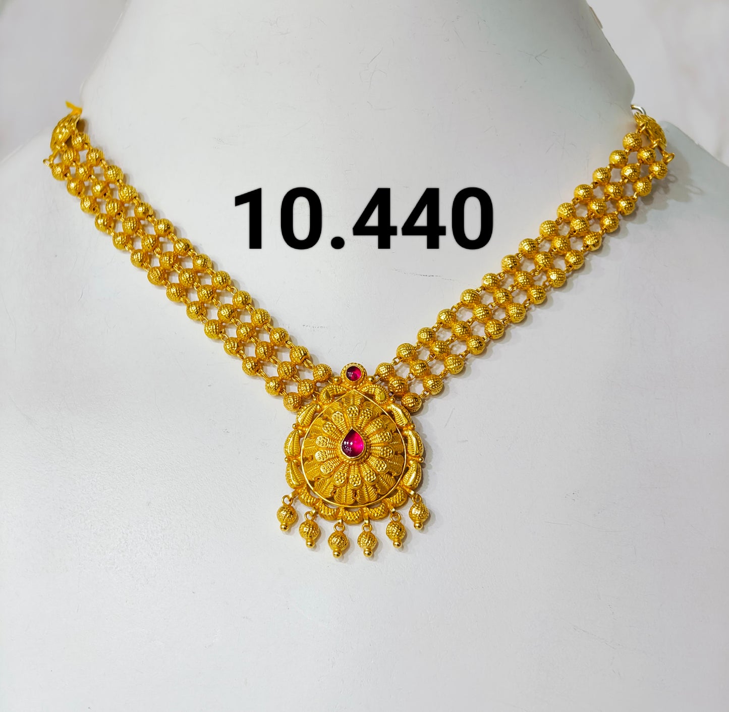 Temple short necklace 065