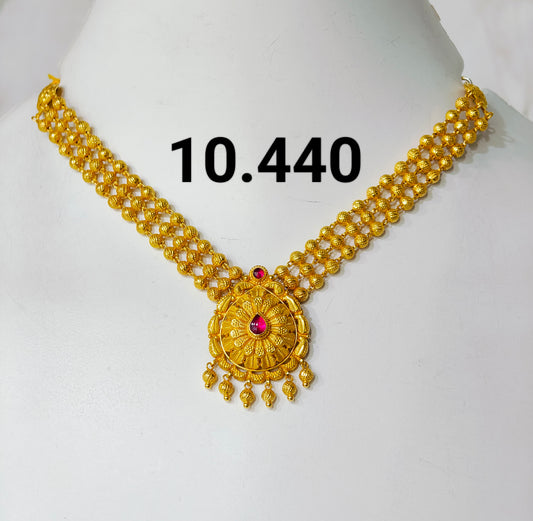 Temple short necklace 065