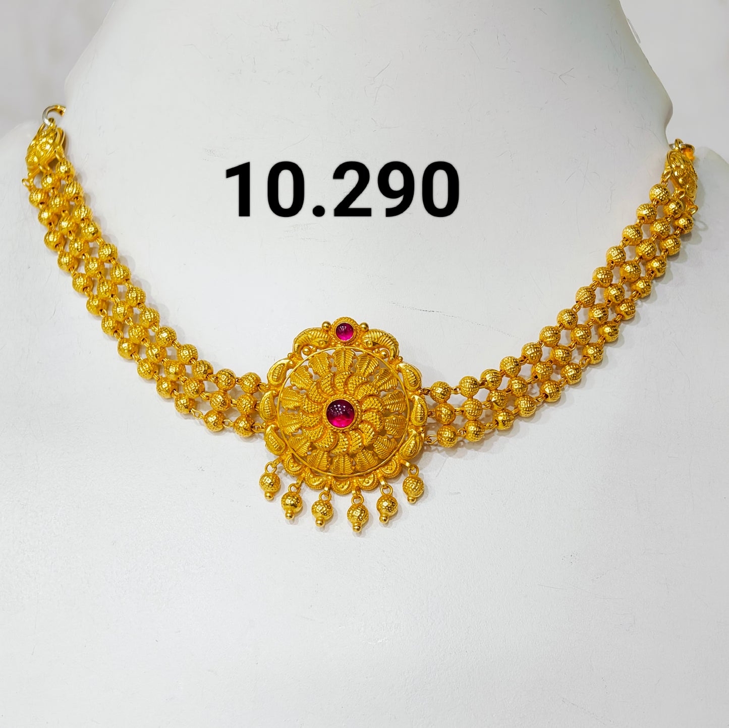 Temple short necklace 062