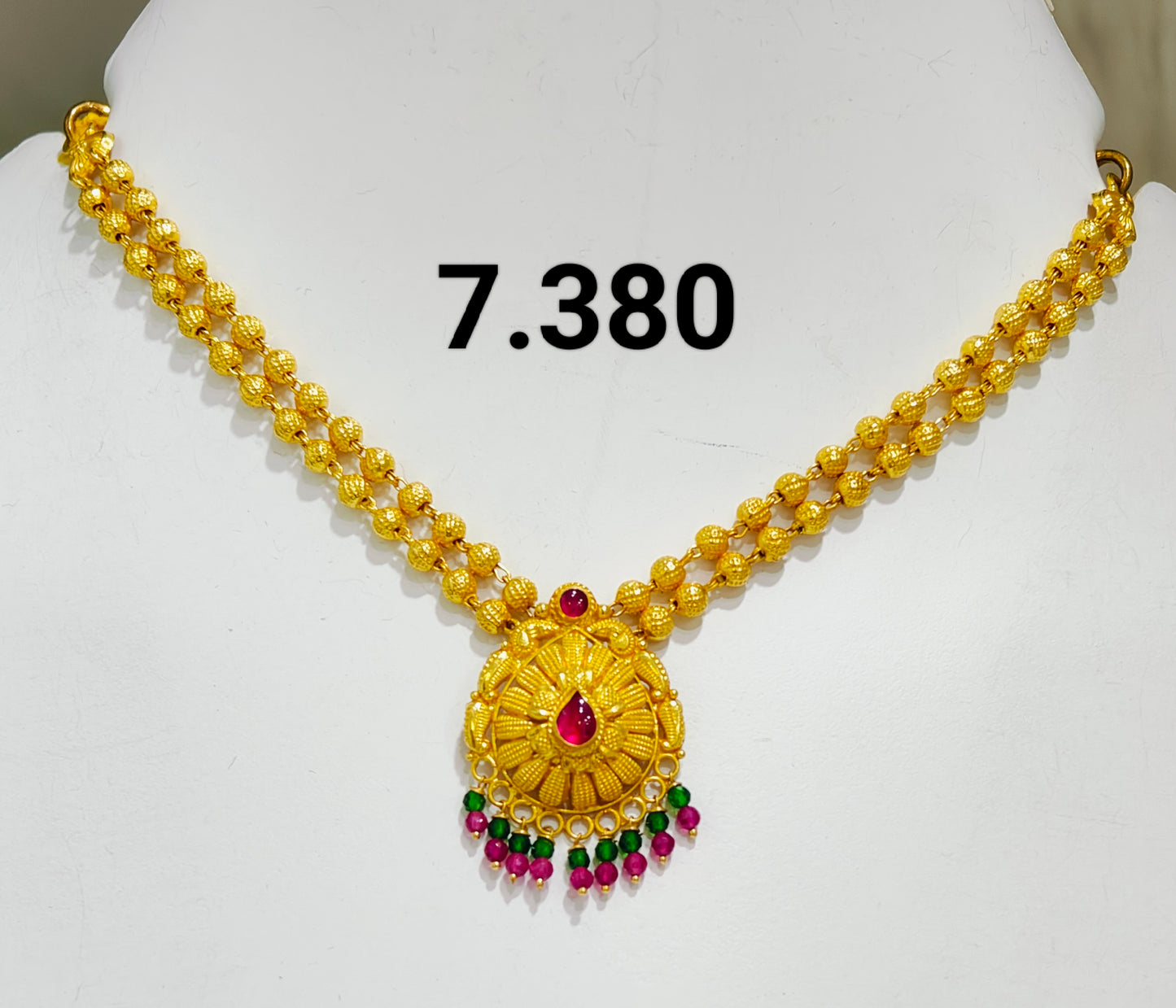 Temple short necklace 088