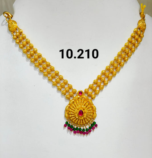 Temple short necklace 070