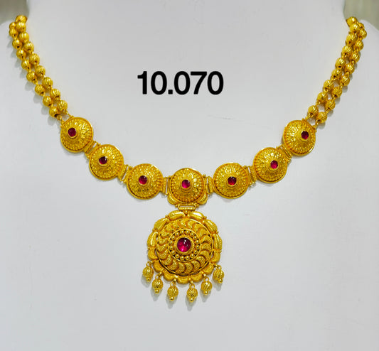 Temple short necklace 091
