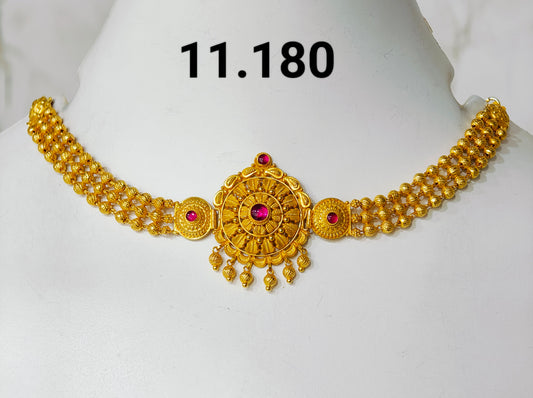 Temple short necklace 063