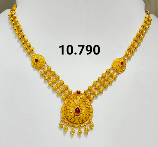 Temple short necklace 084