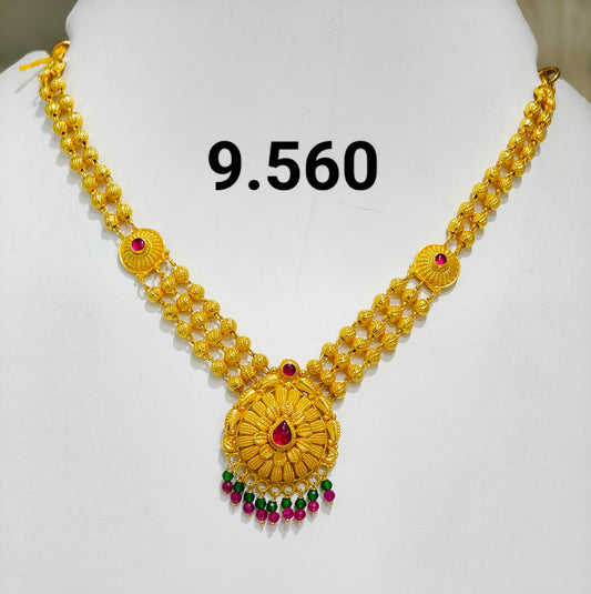 Temple short necklace 074