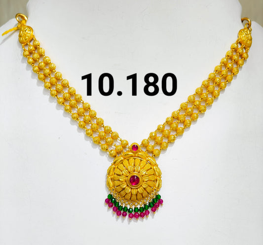 Temple short necklace 071