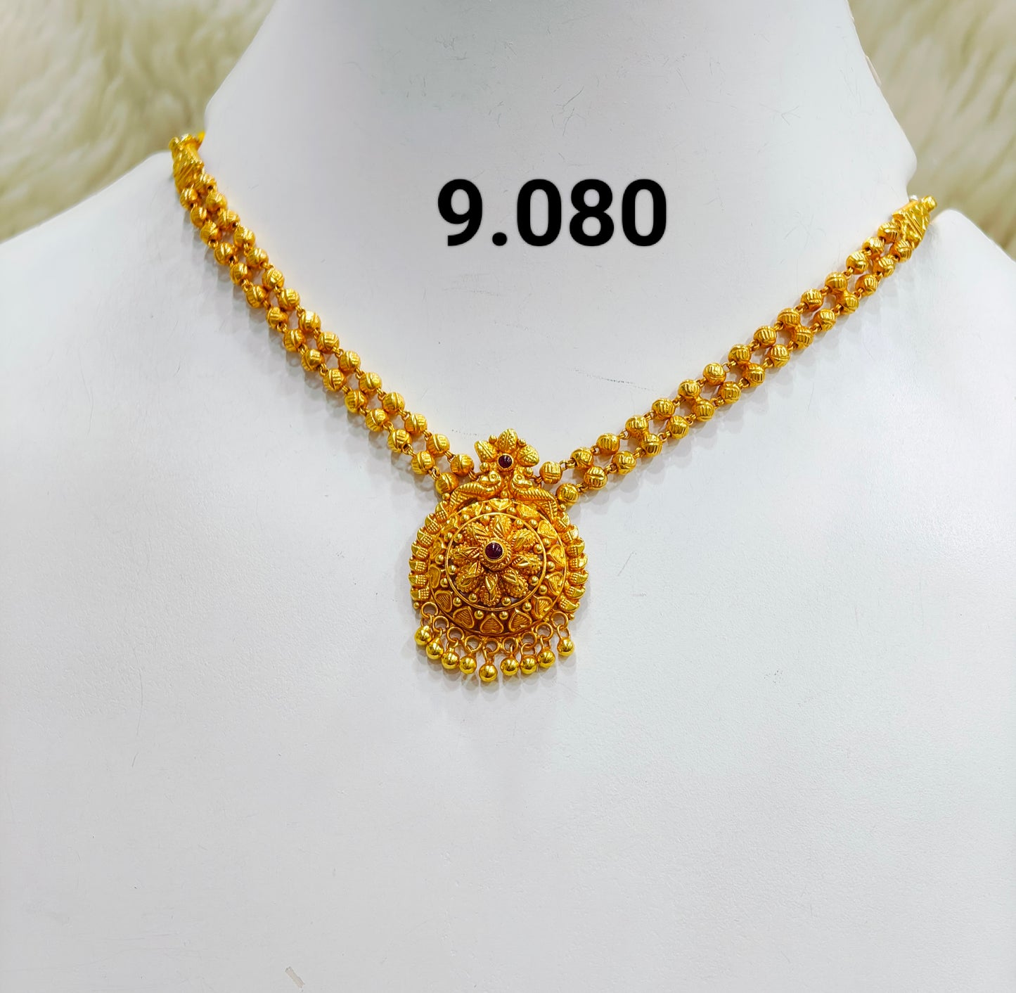 Temple short necklace 054