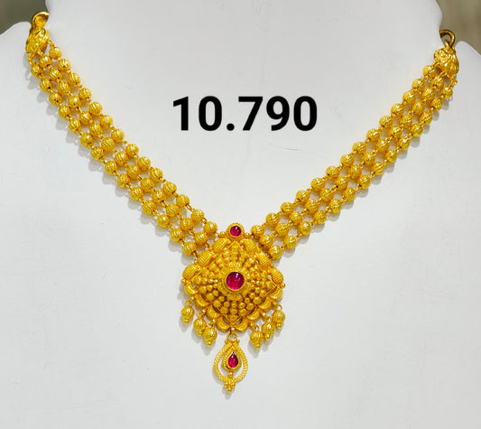 Temple short necklace 085